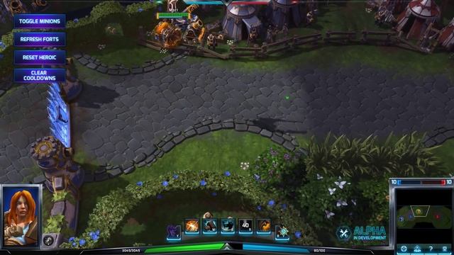 Barbarian Leap - Heroes of the Storm Alpha смотреть онлайн