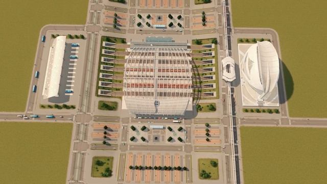 Noob VS Pro VS Modder - Building a Central Station in Cities: Skylines смотреть онлайн