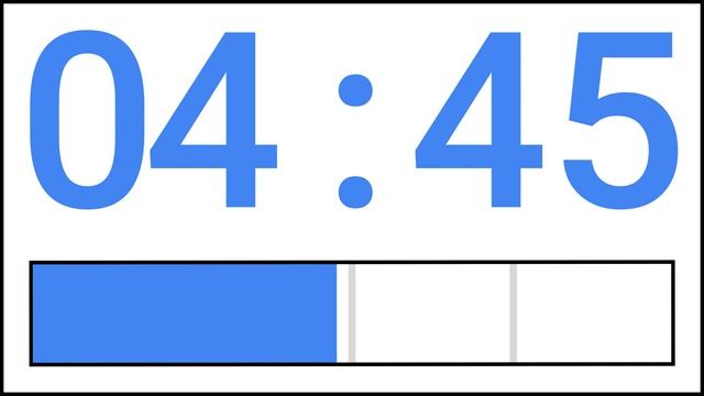 10 min Countdown Timer w/ Progress Bar #Timer #Countdown смотреть онлайн