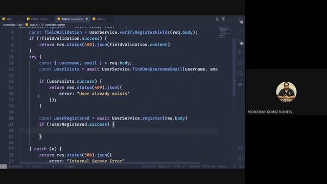 Curso: Desarrollo backend con Node.js y Express 7 parte 2 смотреть онлайн