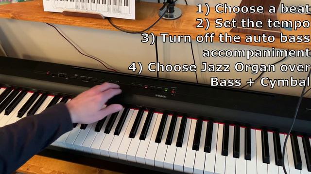 Yamaha P-125 Sample Of Bass & Layering смотреть онлайн
