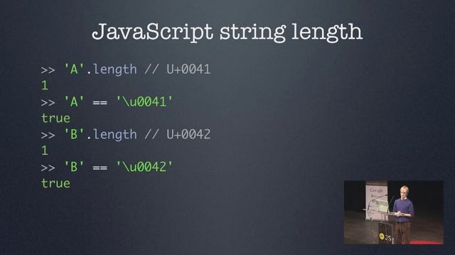 dotJS 2012 - Mathias Bynens - Unicode in JavaScript смотреть онлайн