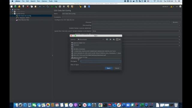 JMeter Tutorials - 15 - : How to read data from CSV file (Parametrisation) смотреть онлайн