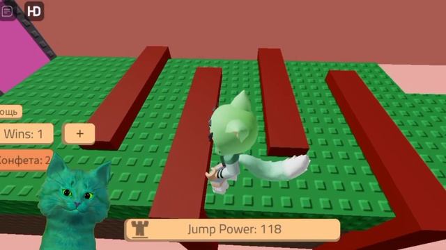 С КАЖДОЙ СЕКУНДОЙ Я ПРЫГАЮ ВЫШЕ! Roblox But Every Second You Get +1 Jump Power | КОТЁНОК ЗЕЛЁНКА смотреть онлайн
