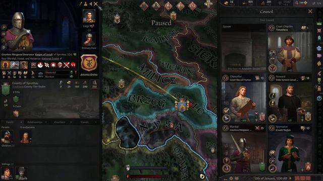 Myka Vykos the Beautiful Fiend - Princes of Darkness Gameplay #1 - CK3 Vampire World of Darkness Mo смотреть онлайн