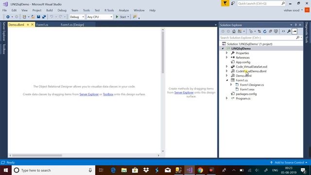 CRUD Operation Using LINQ to SQL - LINQ - Part 3 смотреть онлайн