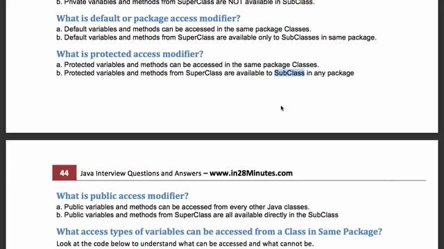24 Access Modifiers public, private, protected and default смотреть онлайн