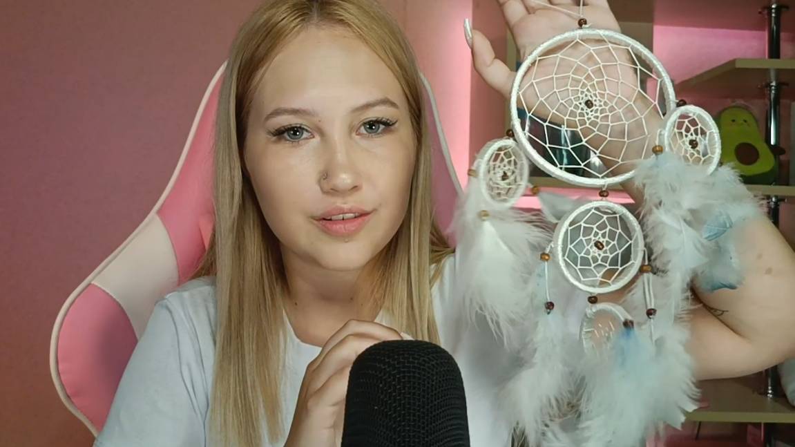 АСМР ЛОВЕЦ СНОВ ВИУЗАЛЬНЫЕ ТРИГГЕРЫ ДЛЯ СНА | ASMR DREAM CATCHER VIUSAL TRIGGERS FOR SLEEP смотреть онлайн