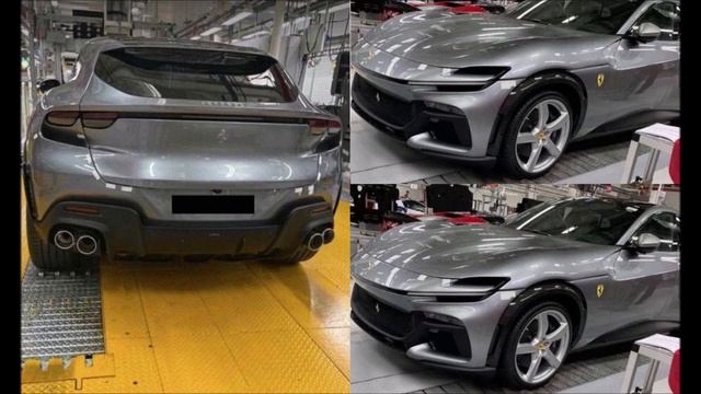 The Leaked 2023 Ferrari Purosangue SUV Looks Much Better In White смотреть онлайн