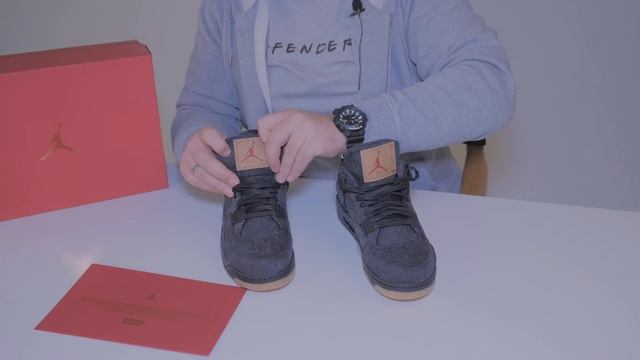 К.Е.Д. 022 UNBOXING AIR JORDAN IV X LEVI'S смотреть онлайн