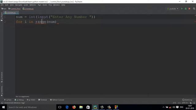 For loop In Python (HINDI) смотреть онлайн