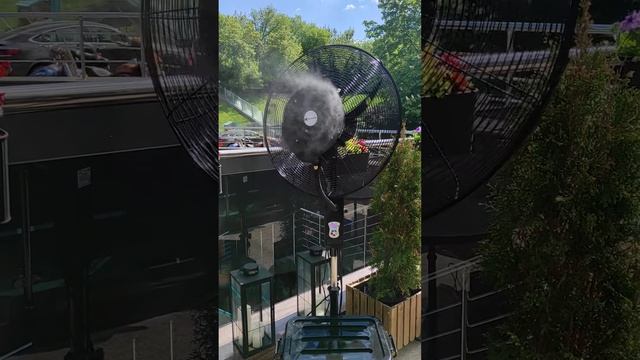 Вентилятор уличный с водой HomieLand HL-260 смотреть онлайн