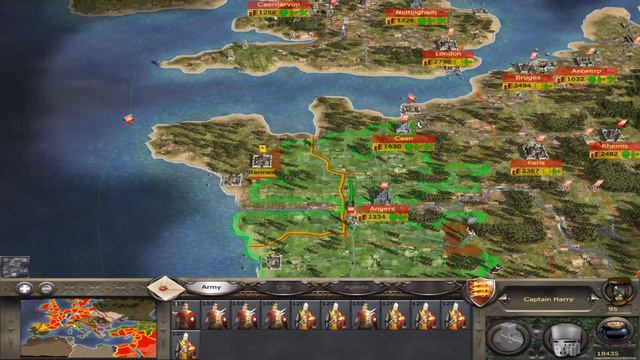 The Reign of King Stephen De Blois - Medieval 2 England Campaign #9 смотреть онлайн
