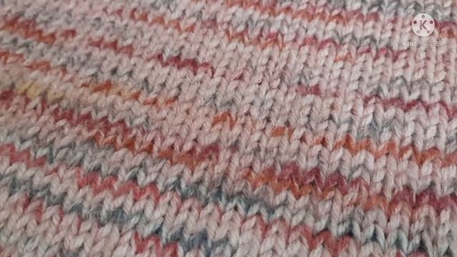 Стильное вязание спицами. Бюджетная турецкая пряжа Mottled из АТБ