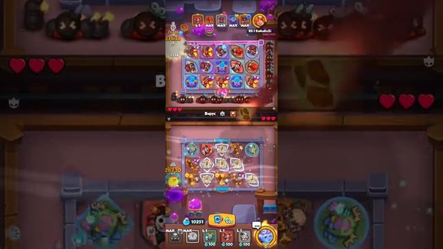 Минотавр vs Метеор. Топ колоды в 14.0. Rush Royale смотреть онлайн