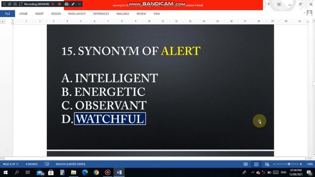 Synonyms | 30 important synonyms | PST JEST FIA FPSC PPSC CSS PMS MDCAT PMC other test | смотреть онлайн