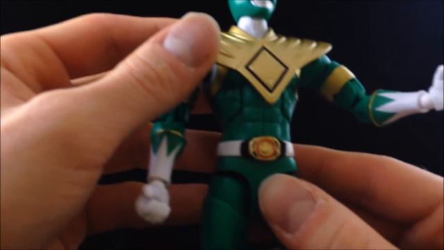 Mighty Morphin Power Rangers Legacy Green Ranger Action Figure Toy Review смотреть онлайн