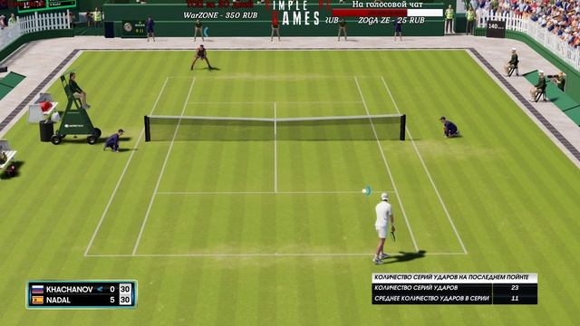 Прохождение игры AO Tennis 2 #0 Пробничек. Протестим и если понравится...