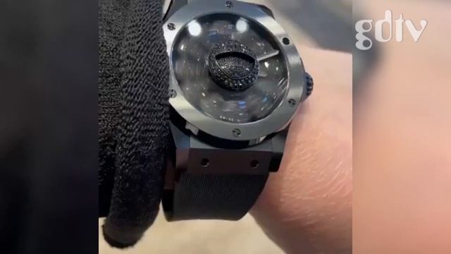 Takashi Murakami Hublot Spinning On Wrist