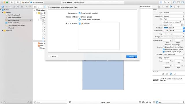 Social App on Swift & PHP. Designing User Registration Page. Video 2 / 8 смотреть онлайн