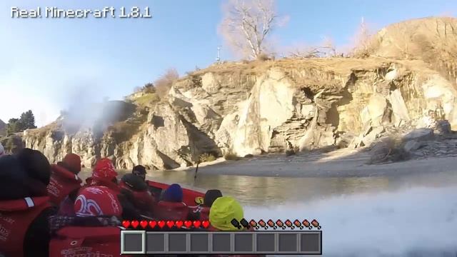 Real Life Minecraft - JET BOAT 360s смотреть онлайн