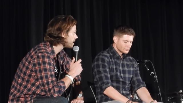 Jared and Jensen - When they first met. смотреть онлайн