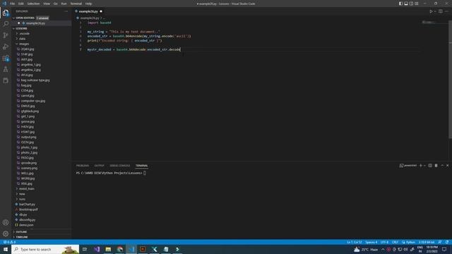 How to Encode & Decode using Base64 in Python? смотреть онлайн