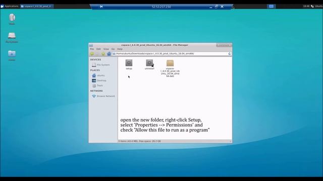 vSpace for Linux Setup смотреть онлайн