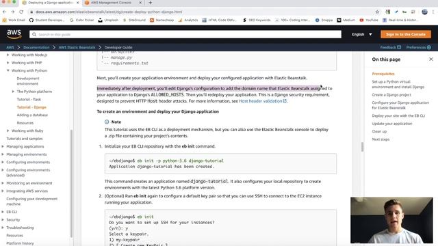 Deploy Django Website to Amazon Web Services (Elastic Beanstalk) смотреть онлайн