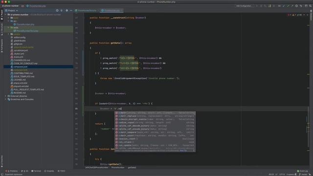 PHP package development in Sinhala | part 6 : Implement IDD phone number format validation. смотреть онлайн