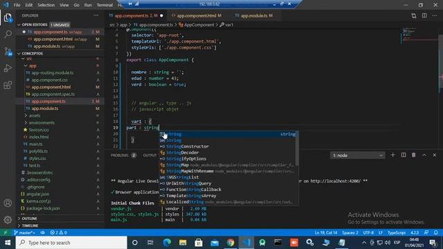 37. Angular, Variable Javascript Object смотреть онлайн