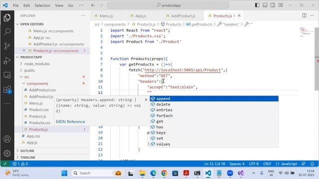 React "Fetch GET" смотреть онлайн