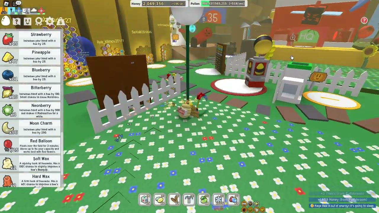 УБИВАЮ ВСЕХ БОСВОВ В Симулятор пчелиного роя смотреть онлайн