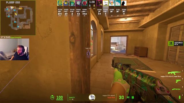 CS Pros react to Donk VAC plays смотреть онлайн