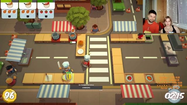 ИГРАЕМ В OVERCOOKED С ЖЕНОЙ смотреть онлайн