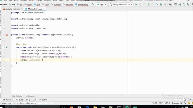 how to set web view in android studio?webview in android studio? смотреть онлайн