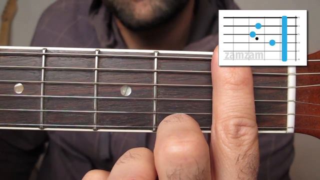 Fa barré guitare (accords 10) avec zamzam смотреть онлайн