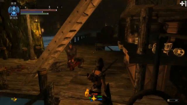 [ENG/RUS] [Skyrim Requiem] [No Death] Char #39: Sasha смотреть онлайн