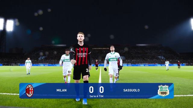 eFootball PES 2021 Gameplay Milan and Sassuolo PS4 смотреть онлайн
