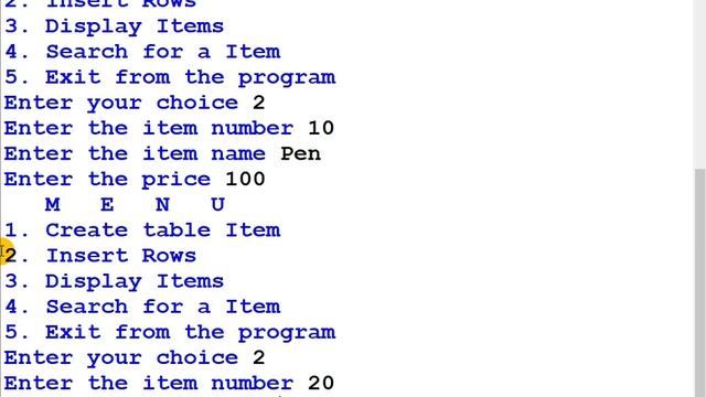 Python-MySQL connectivity: Menu driven program – 2: Part 4 of 4 смотреть онлайн