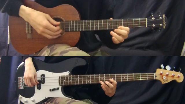 Remember Sadness (St Seiya ukulele + bass cover) смотреть онлайн
