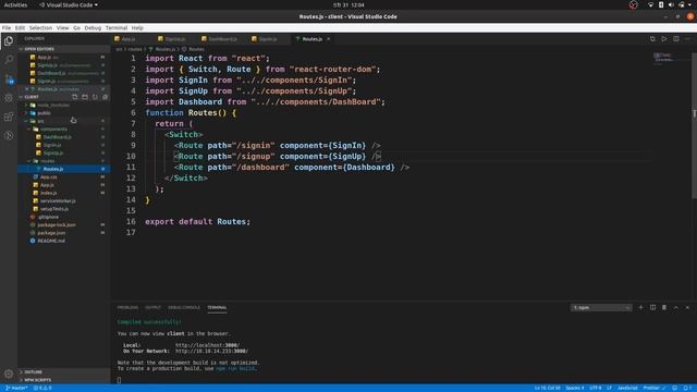 MERN stack Authentication with (express-session) front-end part 1 смотреть онлайн