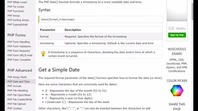 PHP 12강 확장기능 DATE 함수 смотреть онлайн
