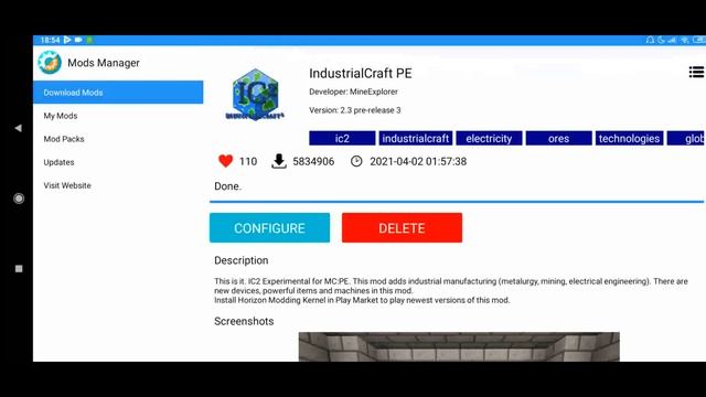 ✔️COMO INSTALAR MODS IGUAL DO MINECRAFT JAVA DE PC NO MINECRAFT PE (MCPE, Pocket Edition) смотреть онлайн