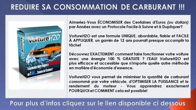 REDUIRE SA CONSOMMATION DE CARBURANT смотреть онлайн