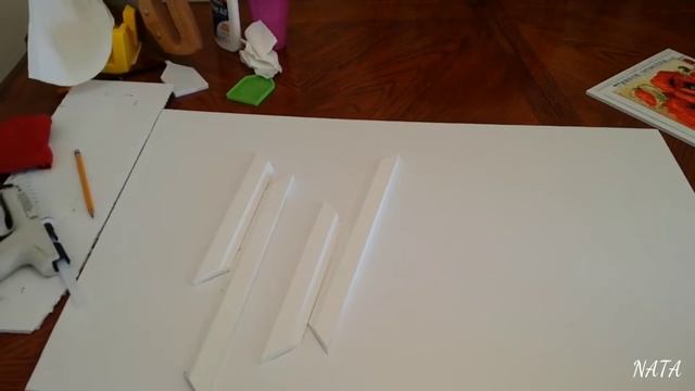 Как сделать рамку из багета. Рамка для картины. Алмазная Вышивка. How to make picture frame. DIY. смотреть онлайн