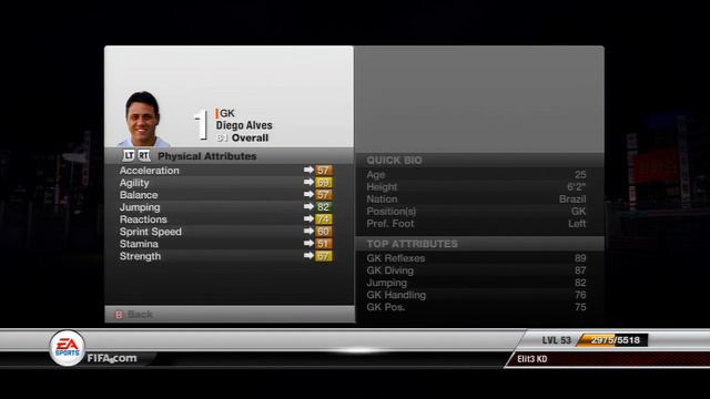 Fifa 12 | Deal Of The Week #15 Diego Alves смотреть онлайн