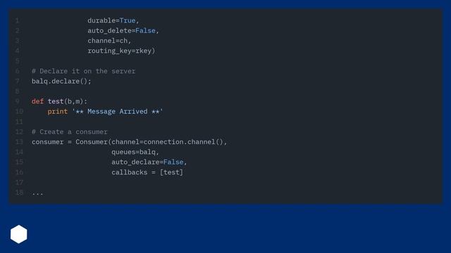 Python Kombu consumer not notified of rabbitmq message (queue.get does work) смотреть онлайн