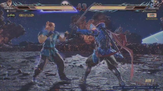 Erster Rage-Quit In Tekken 8! Online Ranked Match #tekken8 #hwoarang #ps5 #onlinegaming