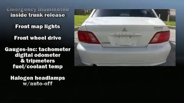 2003 Mitsubishi Galant ES in Orlando, FL 32837 смотреть онлайн